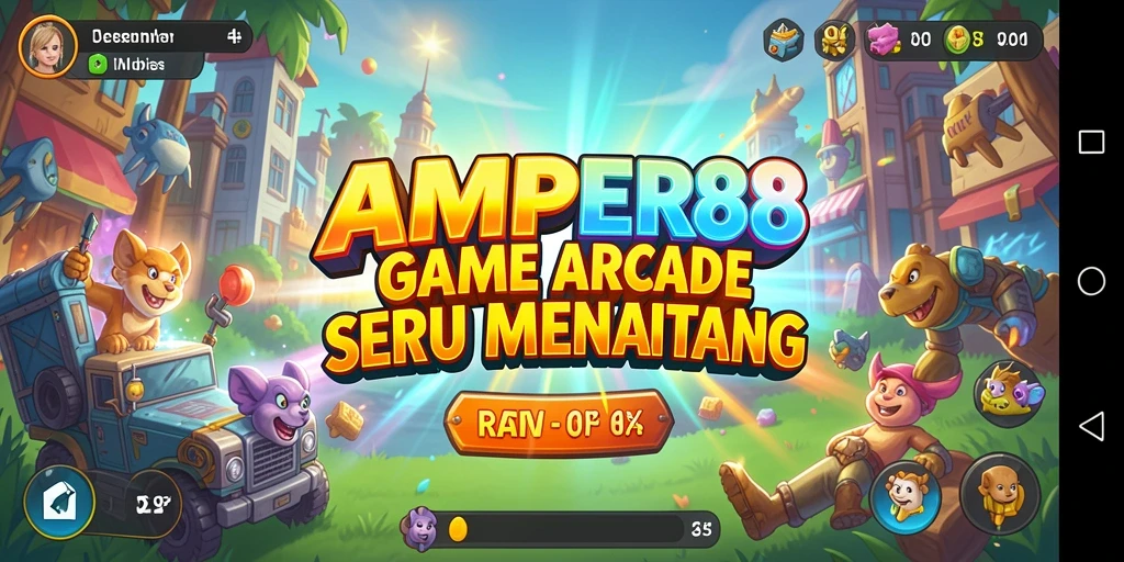 Tampilan gameplay seru di AMPER88 dengan grafik menarik.