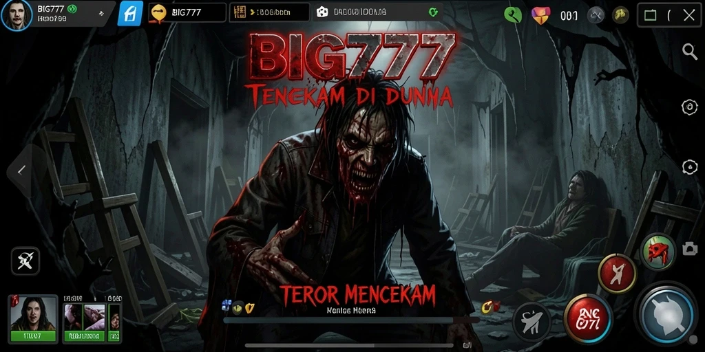 Tampilan gameplay HORROR yang menegangkan dan penuh misteri.