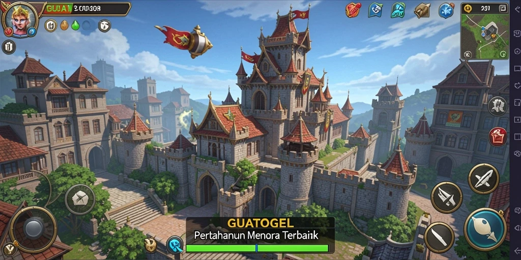 Tampilan gameplay GUATOGEL yang menarik dan mendebarkan.