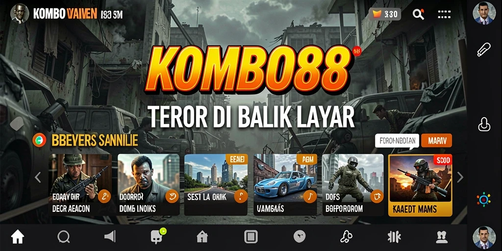 Screenshot gameplay yang menampilkan suasana Horror yang mencekam.