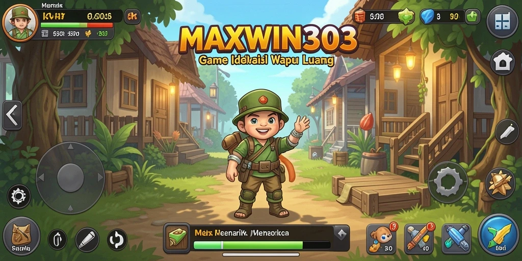 Tampilan gameplay menarik dengan elemen Idle yang seru.