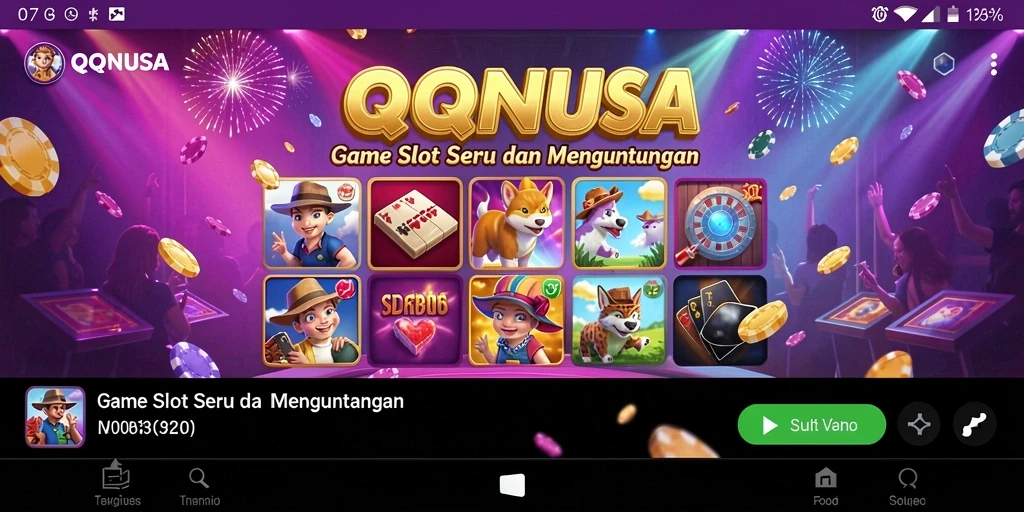 Tampilan menawan dari gameplay QQNUSA yang memikat.