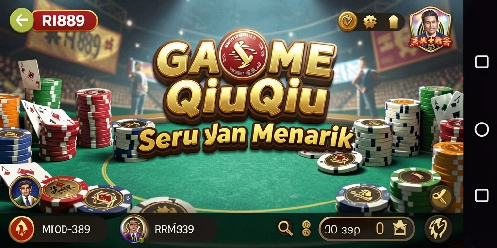 Gameplay QiuQiu yang seru dan menantang dari RI889.