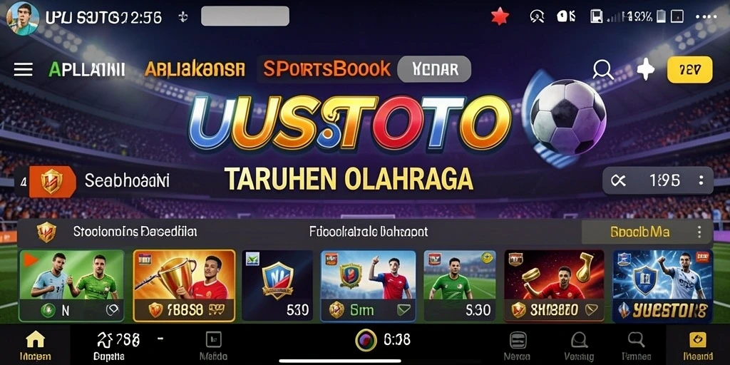 Tampilan antarmuka UUSTOTO yang menarik dan mudah digunakan.