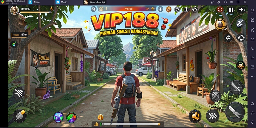 Screenshot gameplay VIP188 menunjukkan keseruan dalam simulasi.
